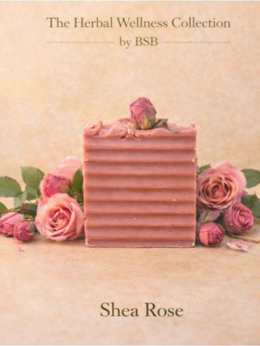 Shea Rose Natural Rose Soap - Pink